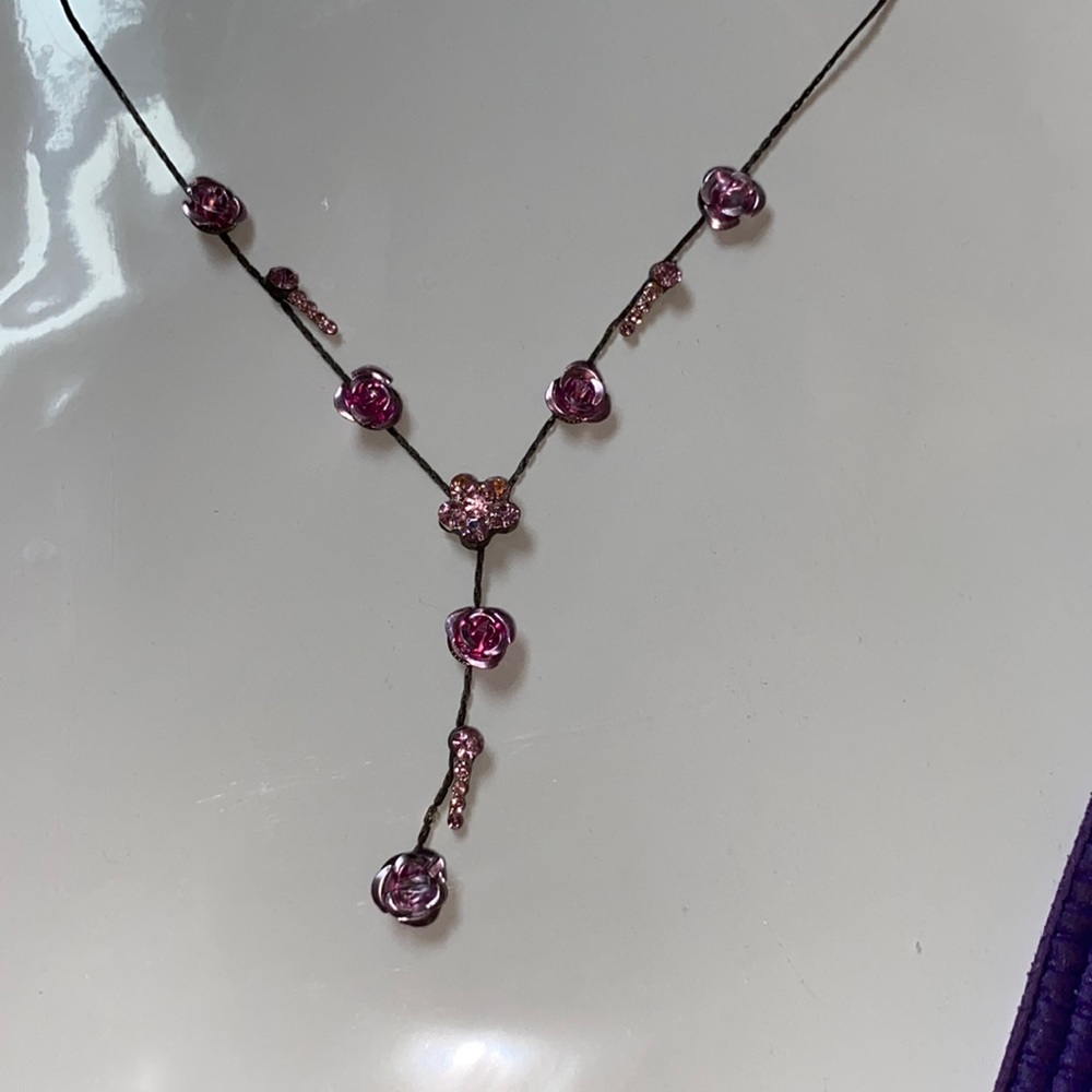 Michal Negrin flower necklace